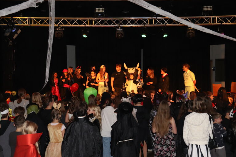 Gruselig, gruseliger, Unterstufenhalloween