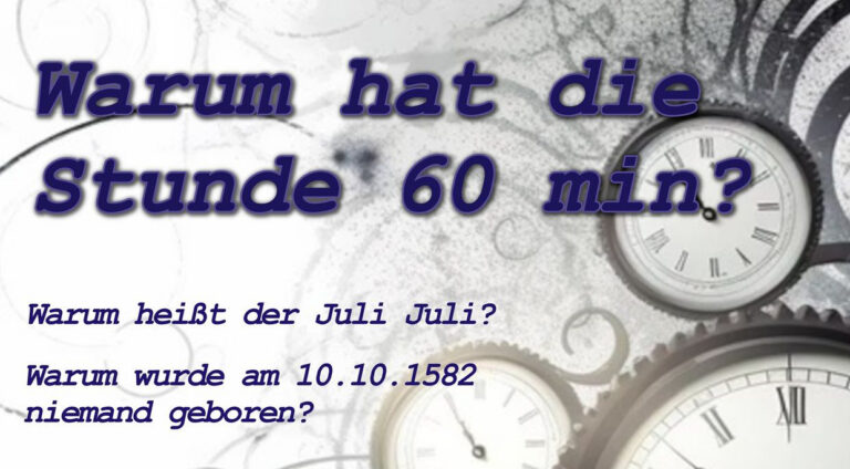 Kurzweiliger Vortrag für alle!